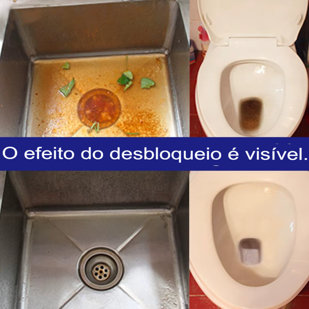 Desentupidor professional de canos 800g