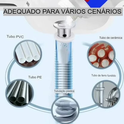 Desentupidor professional de canos 800g