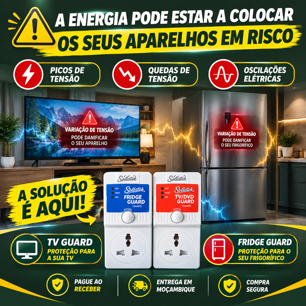 TV & Fridge Protector Pro™ – Paga 1 e Leva 2 | Últimas Unidades